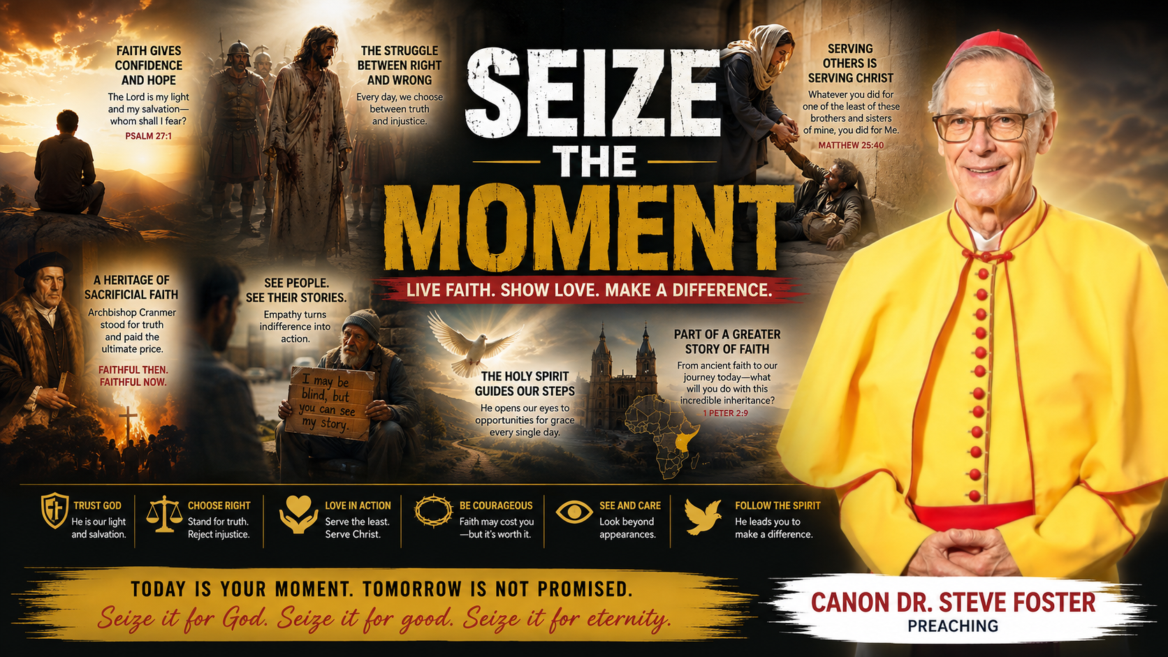 OFFICE SERMON: SEIZE THE MOMENT